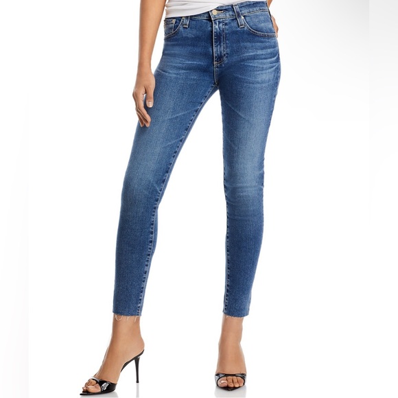 Ag Adriano Goldschmied Denim - AG $235 Farrah High Rise Ankle Skinny Jeans